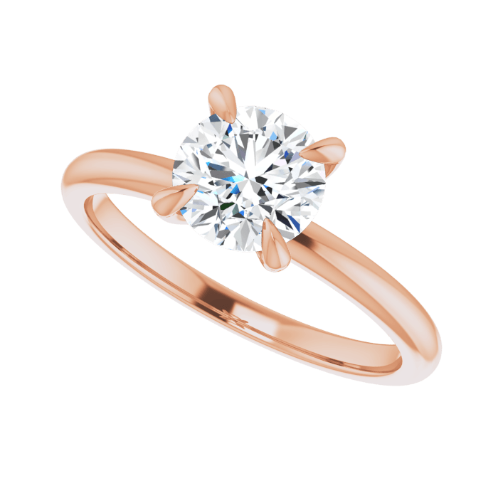 Solitaire Ring Roségold