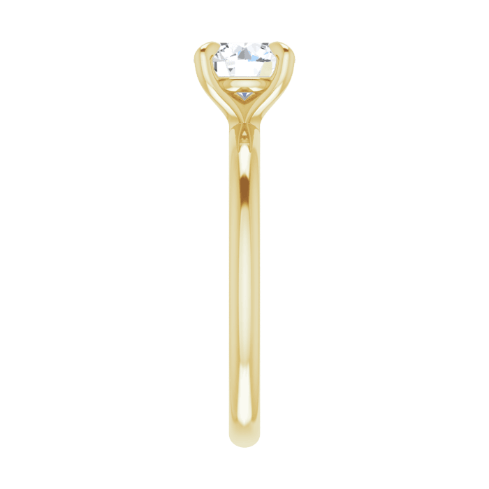 Solitaire Ring Gelbgold